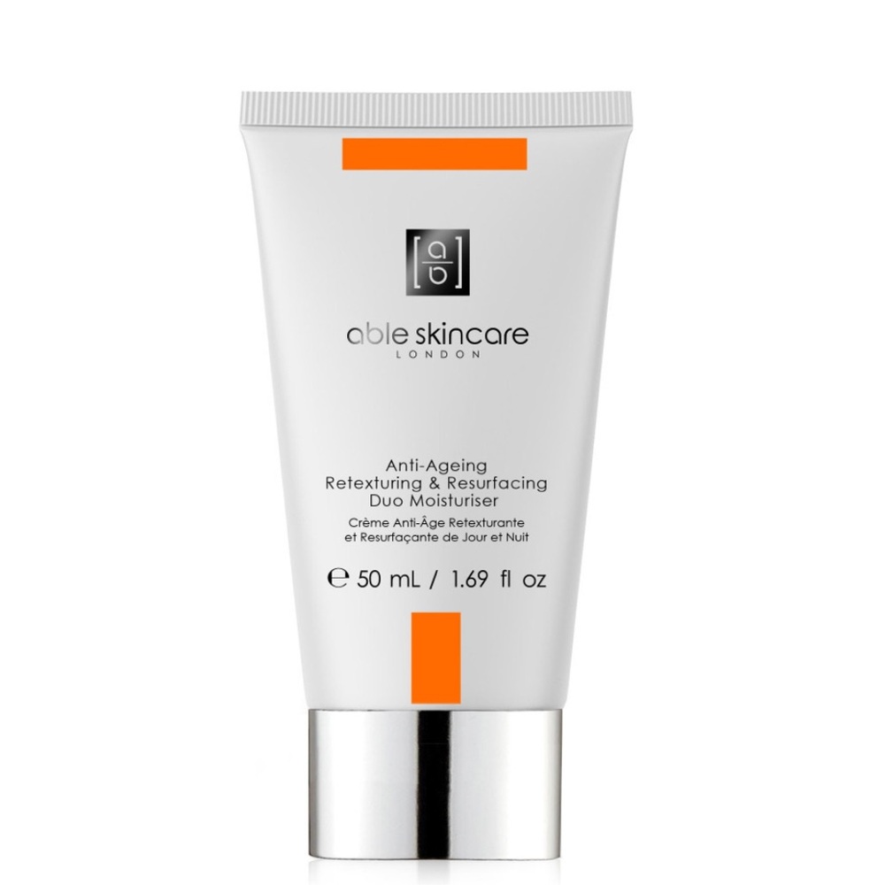 Able Skincare London: Anti-Ageing Retexturing & Resurfacing Duo Mosturizer